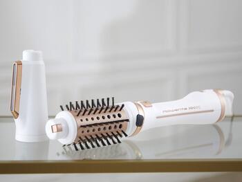 ROWENTA Brush Activ’ Ultimate Care rotējošs matu veidotājs, balts (CF9720)