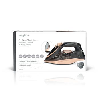 Nedis bezvadu gludeklis, 2200W, 20g/m (IRONCL250)
