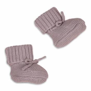 Lodger Slipper Merino vilnas čībiņas, Rose, 6-12m (SLM 107_6-12)