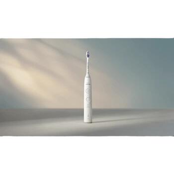 PHILIPS 6100 Sonic elektriskā zobu birste, balta (HX7400/01)