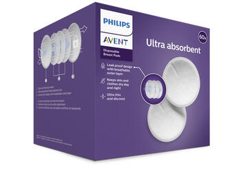 Philips Avent Vienreizējas lietošanas krūšturu ieliktnīši (60 gab.) (SCF254/61)