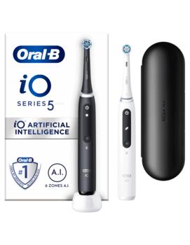 BRAUN Elektriskās zobubirstes, Matt Black+Quite White (IOG5d.2J6.2K)
