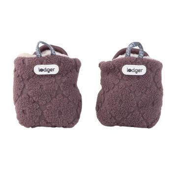 Lodger Slipper Folklore Fleece čībiņas, Mauve, 12-18m (SL 330_12-18)