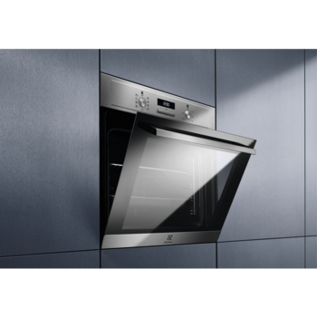 Electrolux cepeškrāsns, iebūv., 65l, tērauda ar pārklājumu pret pirkstu nospiedumiem (EOF3H50BX)