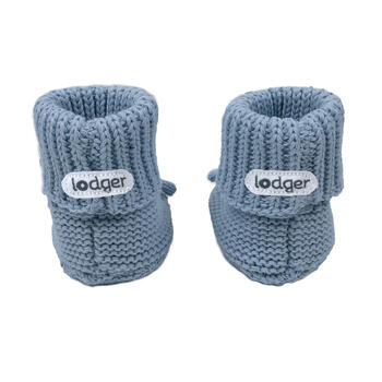Lodger Slipper Knit čībiņas, Blue Fogg, 0-6m (SLK 110_0-6)
