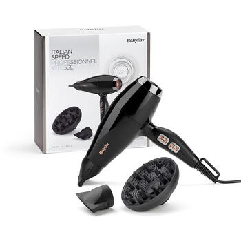Babyliss Air Power Pro matu fēns, 2300W, melns (6716DE)