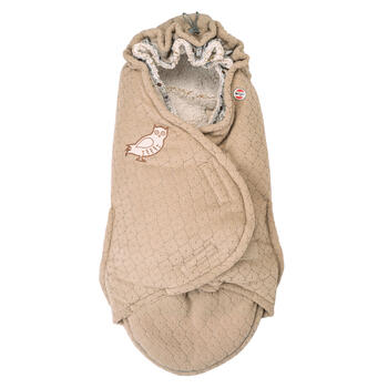 Lodger Bunker Folklore Fleece vissezonas guļammaiss, Beige (BK 630)