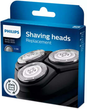 PHILIPS series 3000 Rezerves galviņu k-ts (SH30/50)