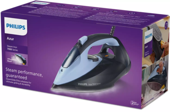 PHILIPS 7000 sērijas Tvaika gludeklis, zils (DST7041/20)