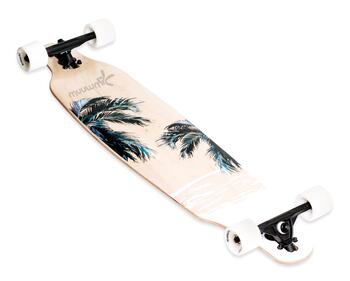 Muuwmi  Longboard Skateboard skrituļdēlis, ABEC 7 , Beach (AU 558)