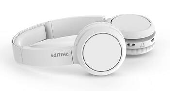 PHILIPS austiņas On-Ear ar Bluetooth, baltas (TAH4205WT/00)