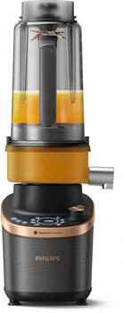 PHILIPS Flip&Juice blenderis, 1500W, melna un metāliska (HR3770/10)