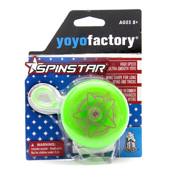 YoYoFactory YO-YO SPINSTRAR iesācējiem/ar iemaņām, zaļš (YO 443)