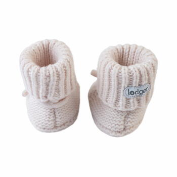 Lodger Slipper Merino vilnas čībiņas, Birch, 6-12m (SLM 599_6-12)