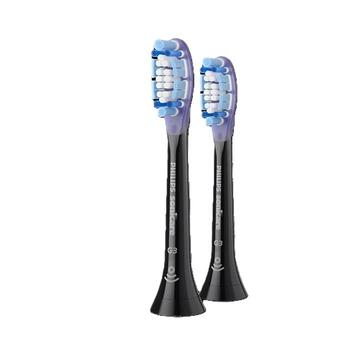 Sonicare G3 Premium Gum Care Standard zobu birstes uzgalis, 2gab, melns (HX9052/88)