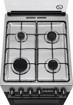 Electrolux gāzes plīts ar elektrisko cepeškrāsni, nerūsējoša tērauda, 50cm (LKK540232X)