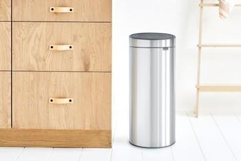 BRABANTIA aktritumu  tvertne Touch Bin 30l, Matt steel (115349)