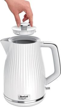 TEFAL tējkanna Loft, 1.7l, 2400W, balta (KO2501)