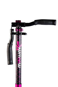 Muuwmi Aluminium Scooter PRO skrejritenis, 215 mm, pink (AU 472)