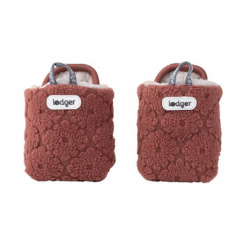 Lodger Slipper Folklore Fleece čībiņas, 12-18 mēn., Rosewood (SLF 625_12-18)