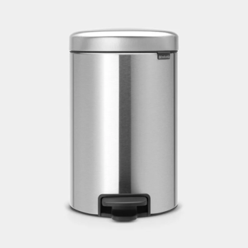 BRABANTIA atkritumu tvertne ar pedāli NewIcon, 12 l, Matt Steel (113604)