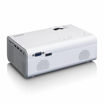 Lenco projektrors 480P, 2HDMI, USB, VGA (LPJ-280WH)