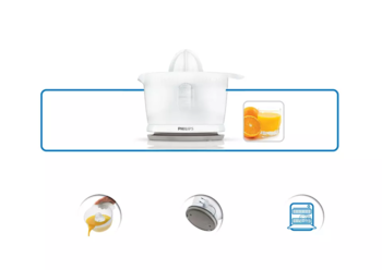 PHILIPS Citrusaugļu sulasspiede 25W 0.5l (HR2738/00)