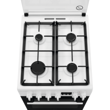 AEG gāzes plīts ar elektrisko cepeškrāsni (CKB56490BW)