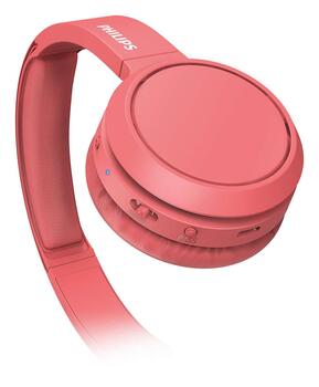 PHILIPS austiņas On-Ear ar Bluetooth, sarkanas (TAH4205RD/00)
