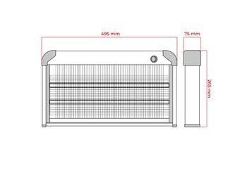 LUMIO moskītu lampa 30w, 230V, 80m² (MKE005) (101905)