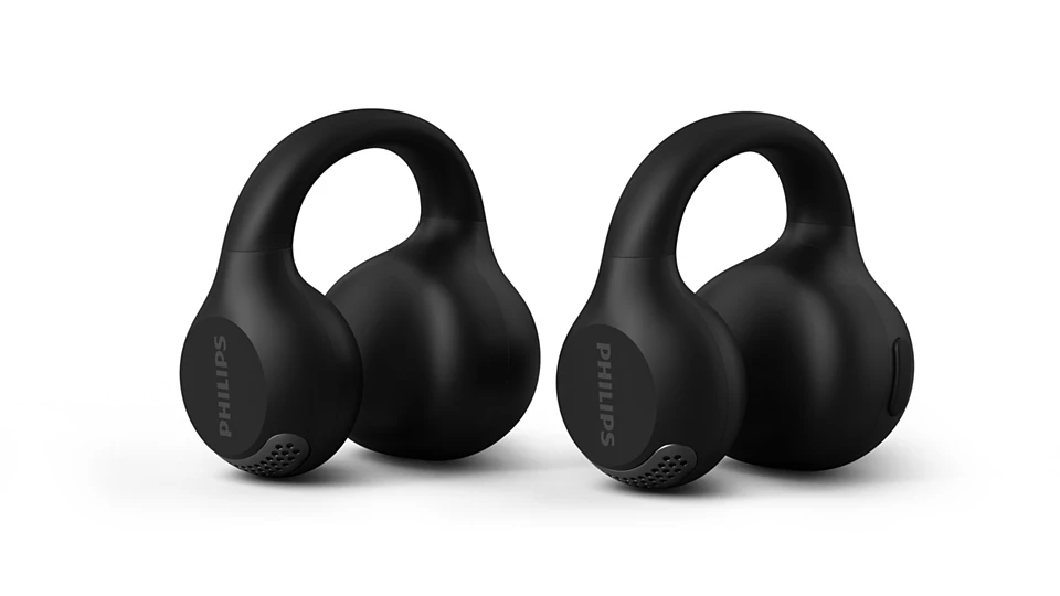 PHILIPS bezvadu austiņas, melnas (TAQ2000BK/00)