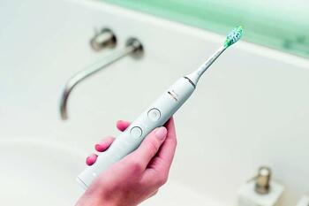 Sonicare zobu birste DiamondClean ar īpašu lietotni, balta (HX9911/27)