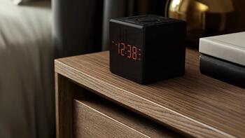 PHILIPS radio pulkstenis ar USB, melns (TAR4500/10)