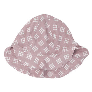 Lodger Hatter Tribe Muslin kokvilnas bērnu cepurīte, Rose, 3 - 6 mēn. (HT 107_3-6)