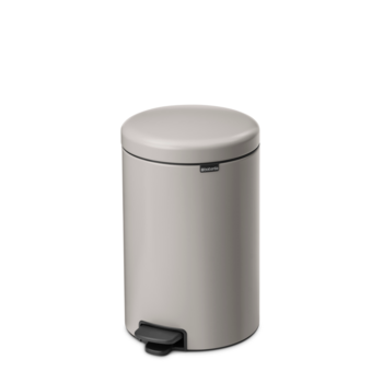 BRABANTIA atkritumu tvertne ar pedāli NewIcon, 20 l, Soft Grey (254406)