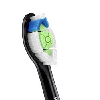 Sonicare Optimal White birstes uzgaļi (8gab.), melns (HX6068/88)