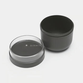 BRABANTIA Make & Take brokastu trauks, 0.5L, dark grey (204180)