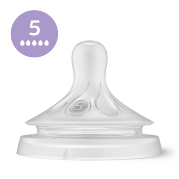 Philips Avent Natural Response barošanas pudeļu silikona knupīšu komplekts (3 gab.) (SCY960/03)