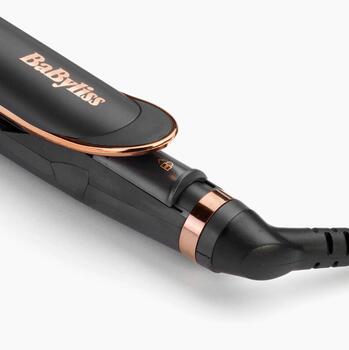 BaByliss Smooth Pro matu taisnotājs, melns/zelts (ST394E)