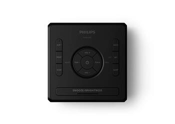 PHILIPS radio pulkstenis ar USB, melns (TAR4500/10)