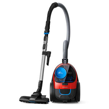 PHILIPS PowerPro Compact bezmaisa putekļsūcējs, 900 W (sarkans) (FC9330/09)