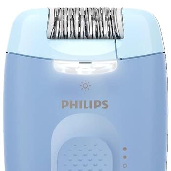 PHILIPS 4000. sērijas epilators ar vadu, zils (BRE247/00)