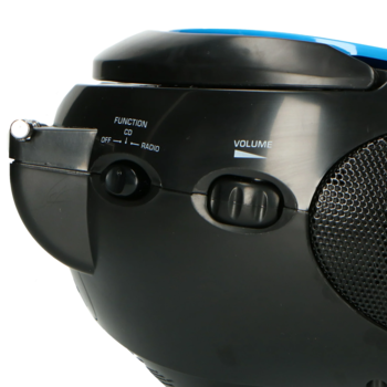 Lenco CD magnetola, zila/melna (SCD-24 Blue/Black)