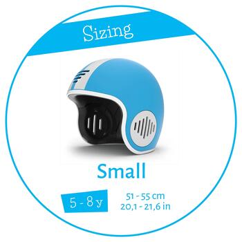 Chillafish Bobbi aizsargķivere bērniem no 4 līdz 8 gadiem,zila, S-izmērs (CPHLS01BLU)