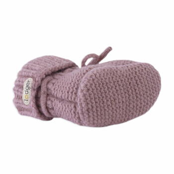 Lodger Slipper merino vilnas čībiņas, Mauve, 0-6m (SLM 330_0-6)