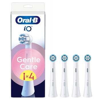 Braun SWF-4 Oral-B GentleCare white zobu birstes uzgaļi, 4 Gab (iO RB SWF-4)