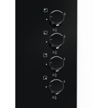 Electrolux gāzes plīts virsma (KGG6407K)