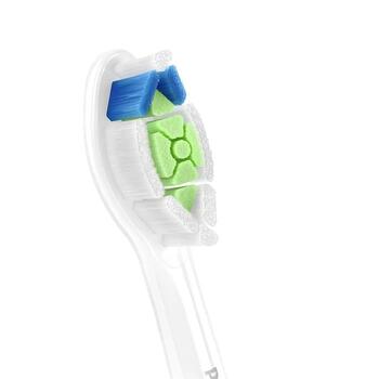 Sonicare W2 Optimal White standarta zobu birstes uzgalis, 4 gab, balti (HX6064/87)