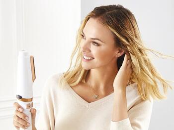 ROWENTA Brush Activ’ Ultimate Care rotējošs matu veidotājs, balts (CF9720)