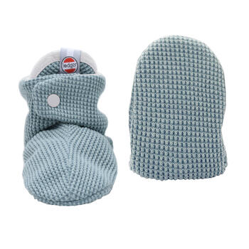 Lodger Slipper Ciumbelle kokvilnas čībiņas, 3-6m, Ocean (SLC 074_3-6)